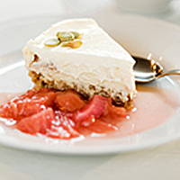 rabarbercheesecake