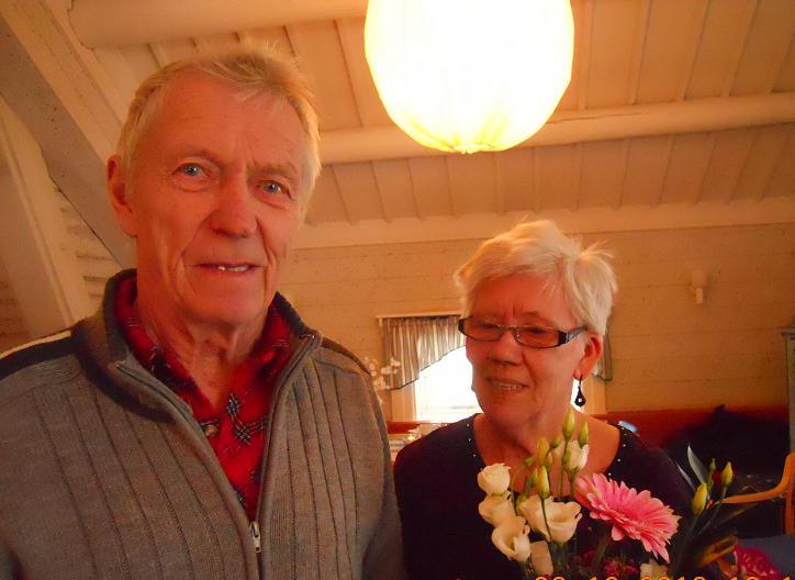 Göran och Hulda Karlsson avtackas