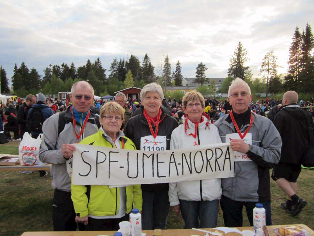 Umeå Norra deltog i Blodomloppet
