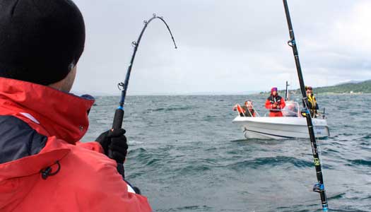 Drag i fisket i nordnorska Saltströmmen