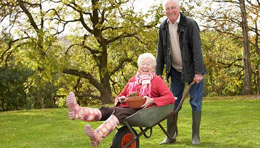 Pensionärer är mer tillfreds än yngre