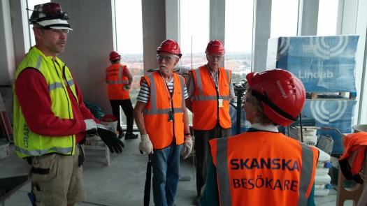 Triangeln på studiebesök