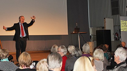 Gävles Landshövding på besök hos Ankaret