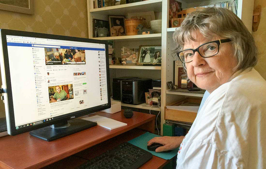 Sociala medier räddade Birgitta