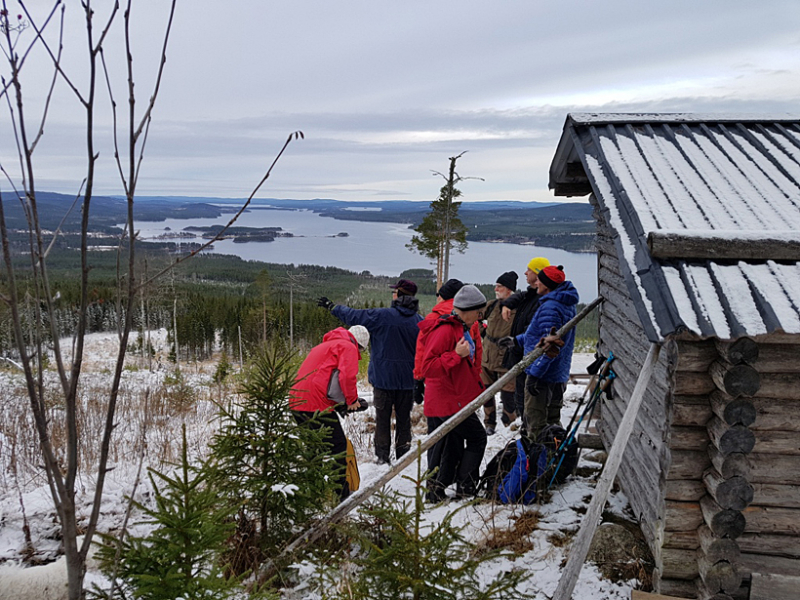 Vandringen till Grejsanbergets topp