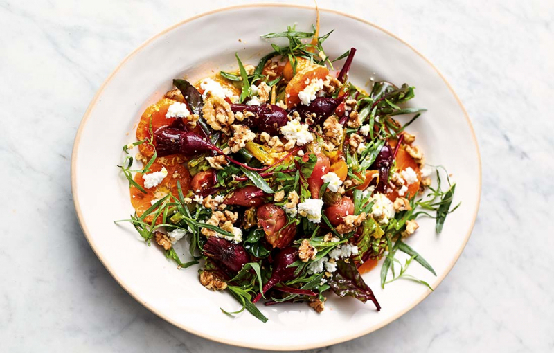 Betor+i+fantastisk+dressing+med+getost