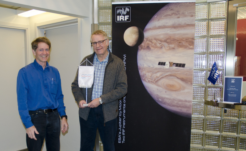 SPF Seniorerna Kiruna besökte Institutet för rymd fysik