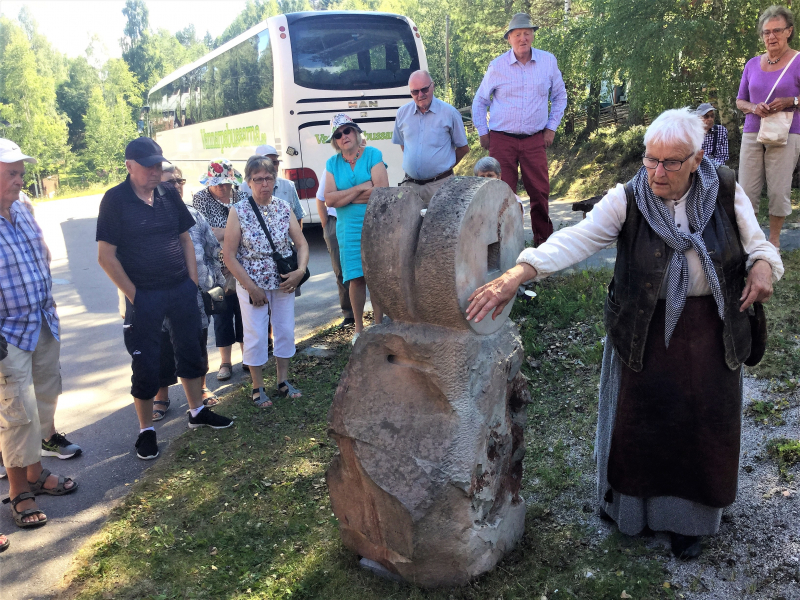 Skurupspensionärer besökte Dalarna