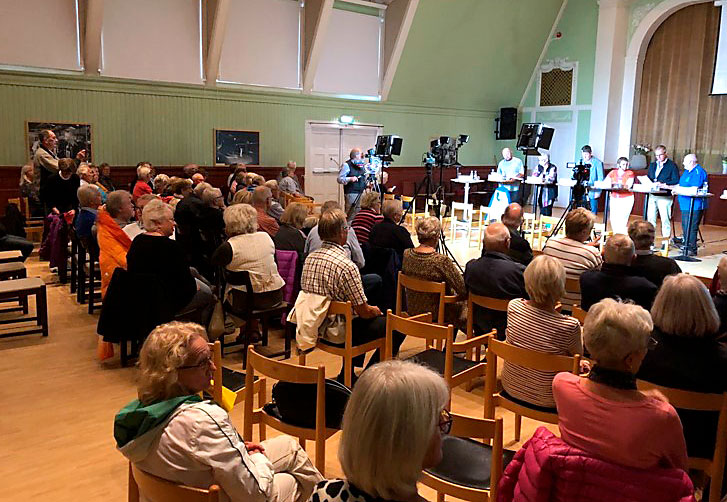 Valdebatt i Sandviken