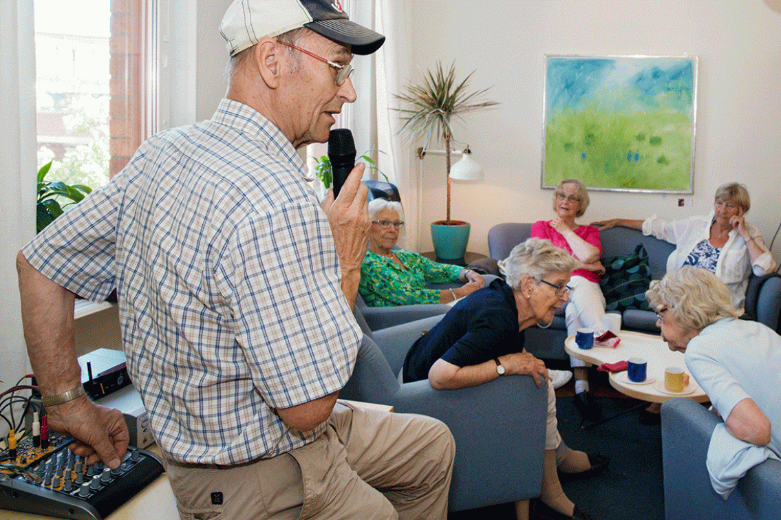 Gert väcker minnen med musik