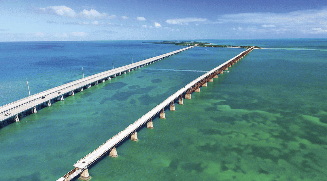 Key west – Broarna till vägs ände