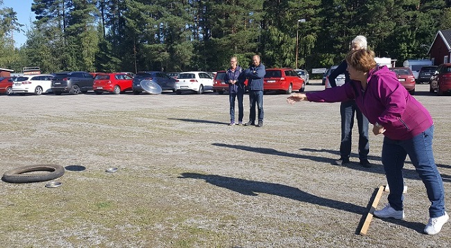 SPF Seniorerna i Kiladalen har haft Gemenskapsdag på Enstaberga IP.