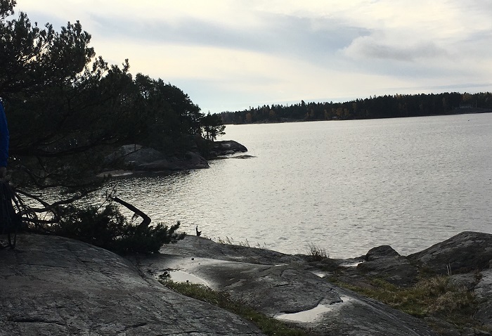 Vandring på Jogersö i Oxelösund