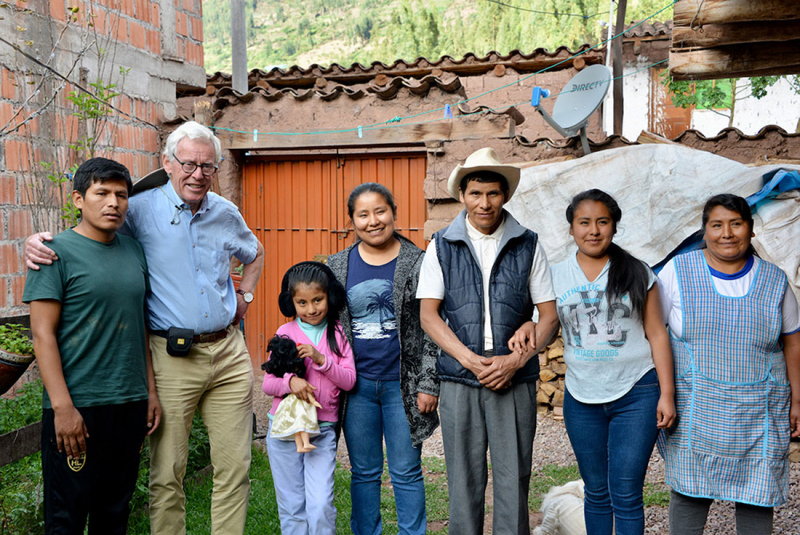 I Peru startade han sitt livsverk