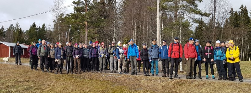 Vandring från Sågsbo till Andersbotjärn för SPF Seniorerna Falun