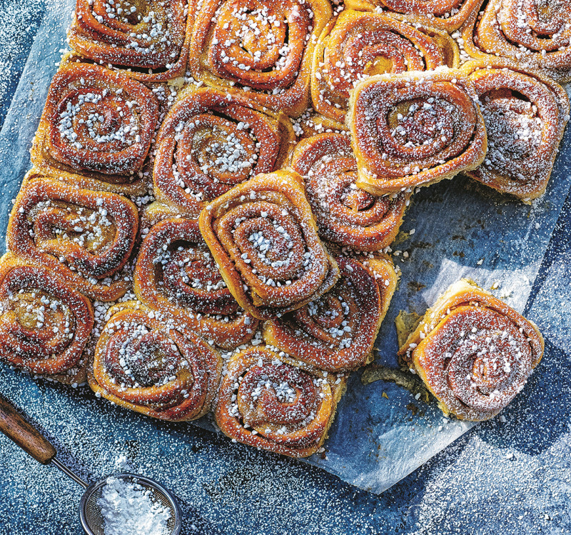 Vaniljbullar med hemkokt vaniljkräm