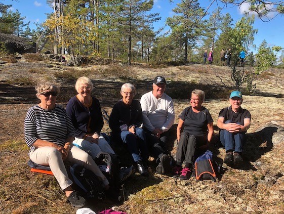 Fisketur i soligt sensommarväder