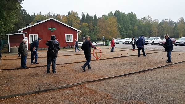 Avslutning på utomhusboulen den 6 oktober 2020, SPF Seniorerna Kiladalen