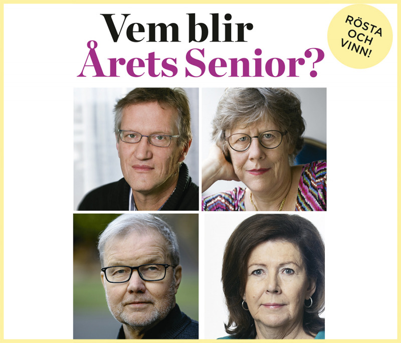 Vem av dessa vill du ska bli Årets Senior?