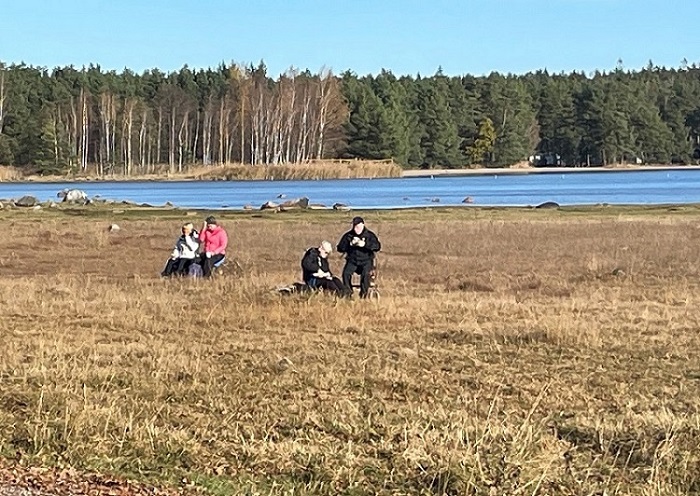 Vandring vid Strandstuviken