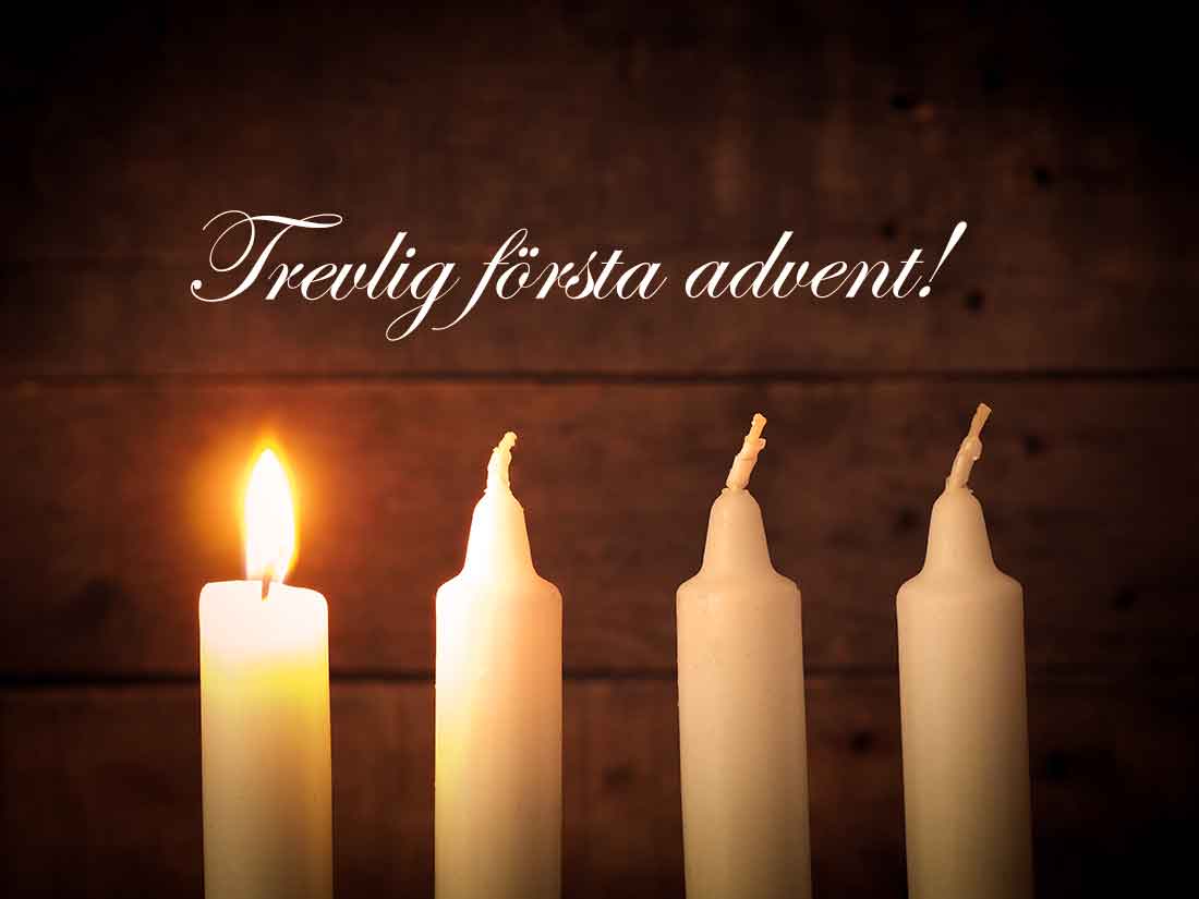 Första advent och en del julpyssel