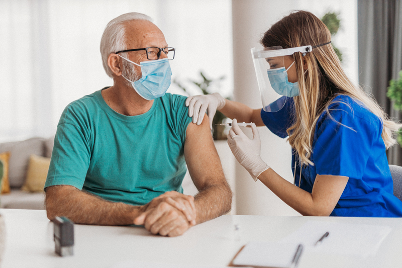 Mycket hög vaccinationstäckning bland äldre