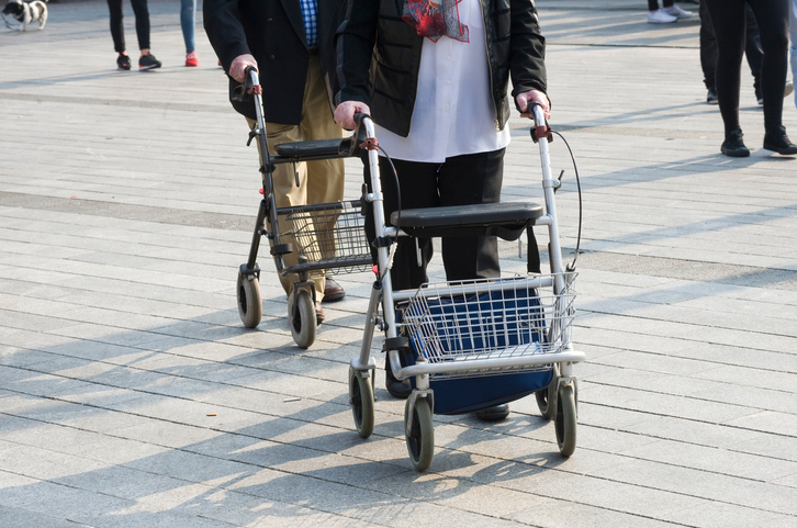 Rullatorn viktigaste hjälpmedlet