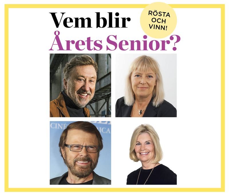 Vem av dessa vill du ska bli Årets Senior 2021?