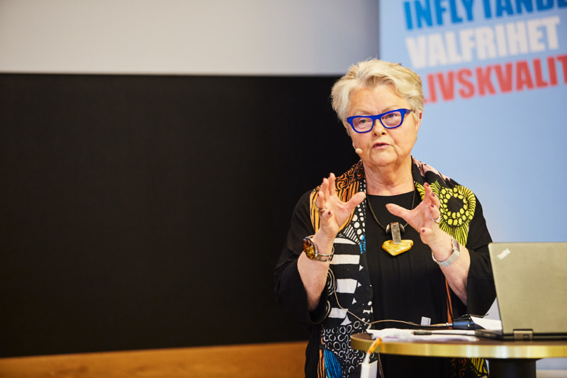 Eva Eriksson: Vi seniorer kan avgöra valet