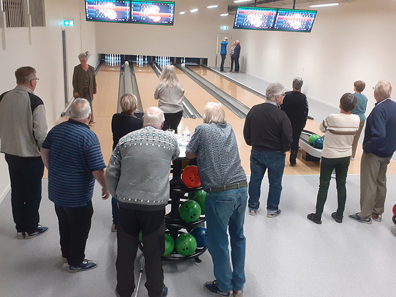 Tacos och bowling lockade många