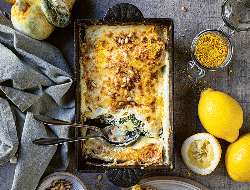 Cannelloni med ricotta och spenat