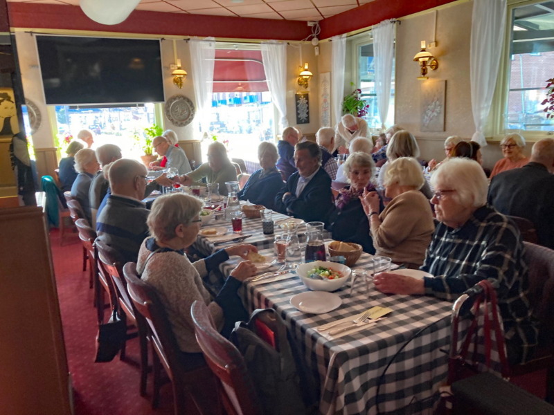 SPF Seniorerna Leksands höstlunch med årsrika