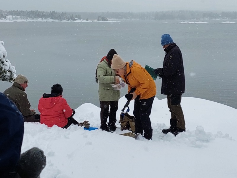 Vårens första vandring vid Jogersö