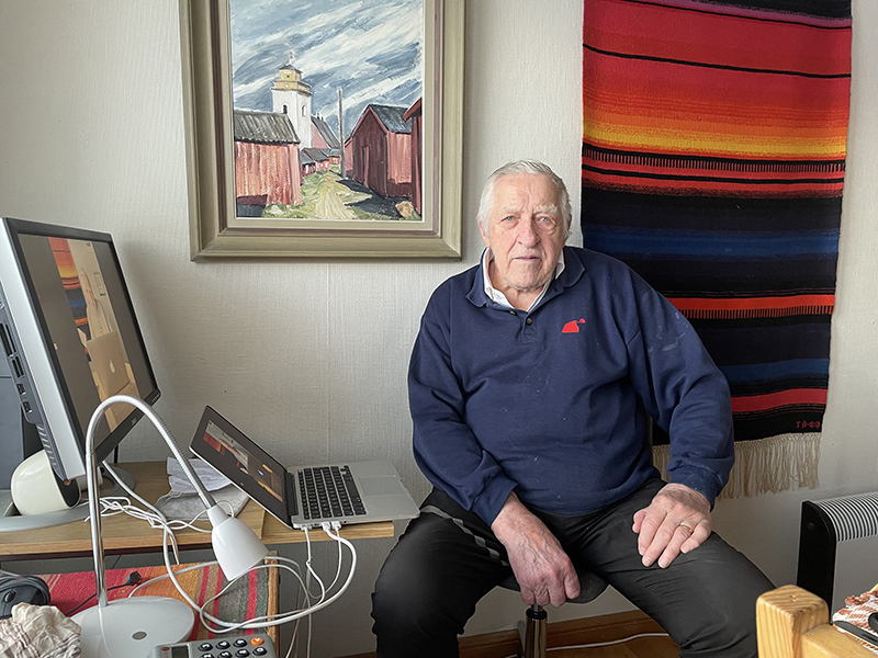 Tv-mannen är Sveriges äldste föredragshållare