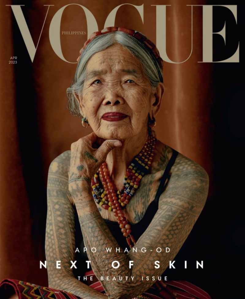 106-årig omslagsmodell på Vogue