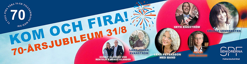 70-årsjubileum i Halland