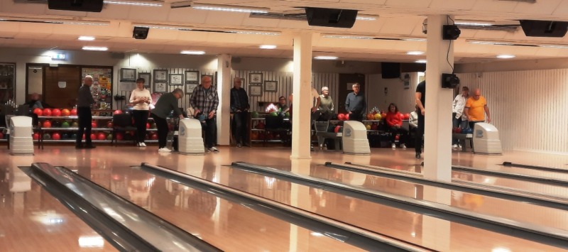 SPF Boren Borensbergs bowlinggrupp har haft årsavslutning
