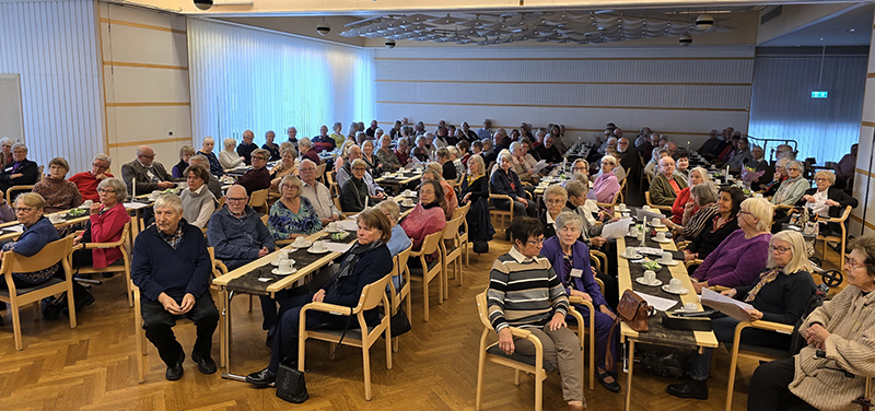 Stort deltagande vid årsmötet i Varberg