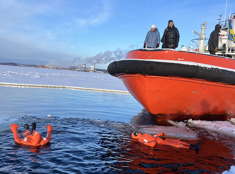 Isbrytarsafari i Norrbotten