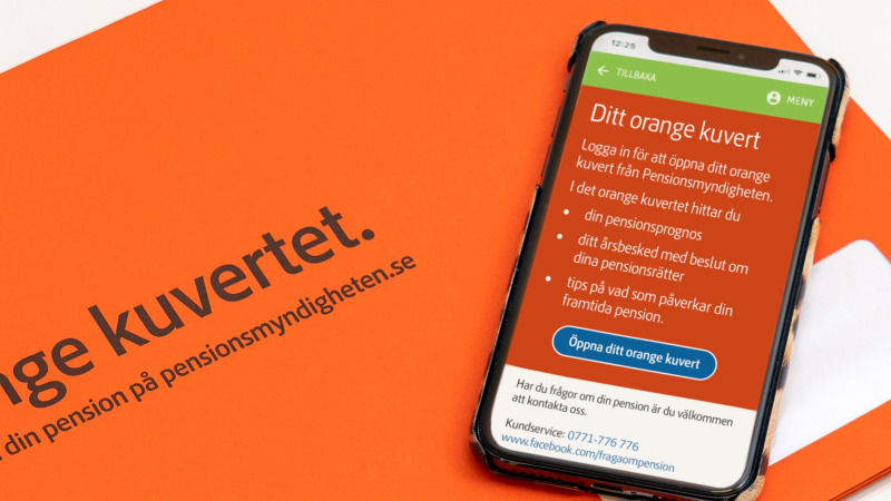 Pensionsmyndigheten varnar för falska SMS