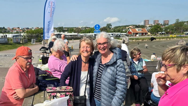 Solig grillfest i Varberg