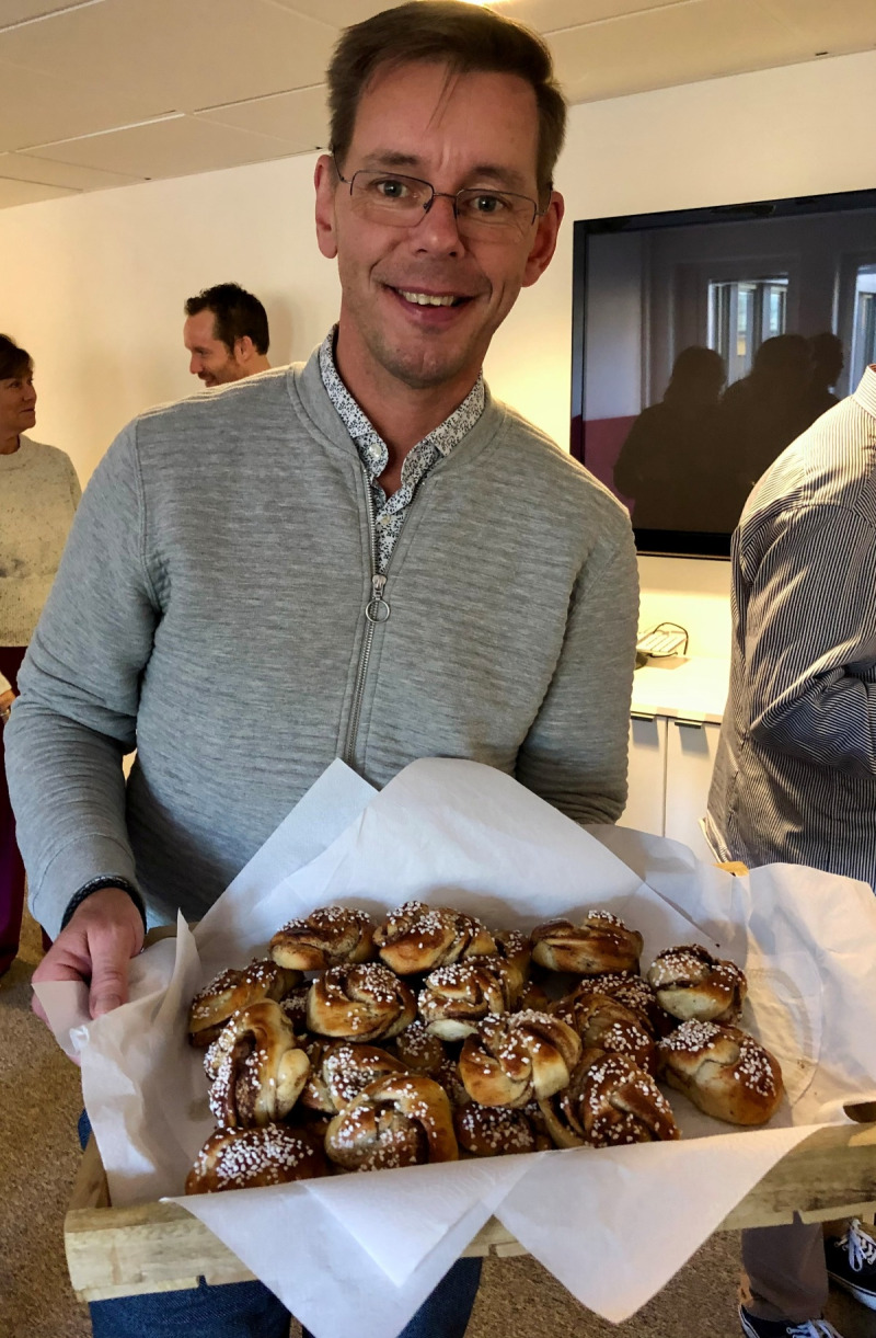 Fira med härliga kanelbullar