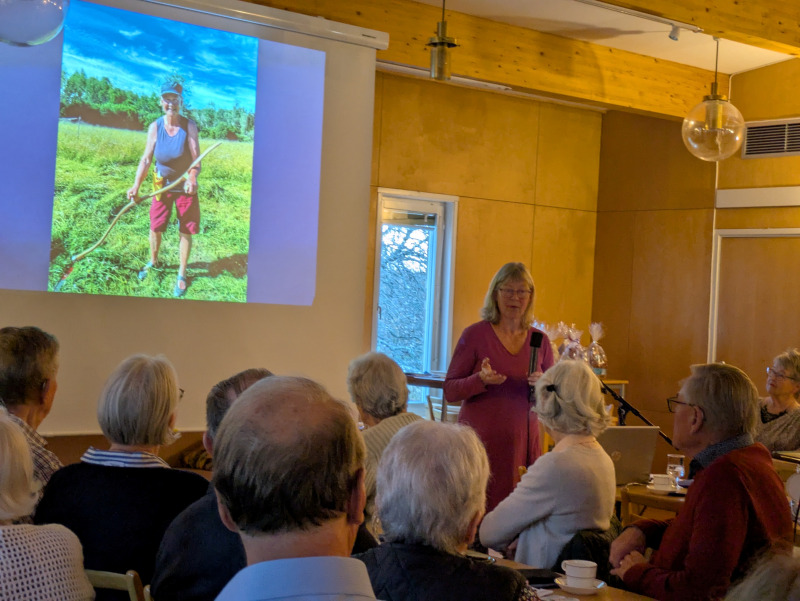 Besök från Naturmorgon på månadsmöte i Nyköping