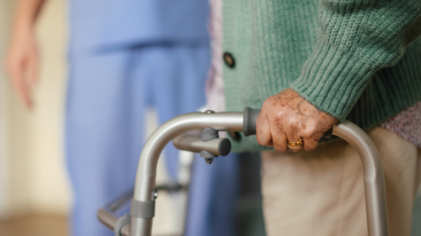 Mordmisstänkt åtalas för stöld i hemtjänst