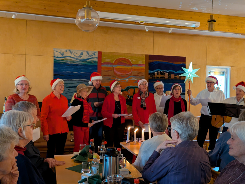 Sjöng in julen i Kiladalen