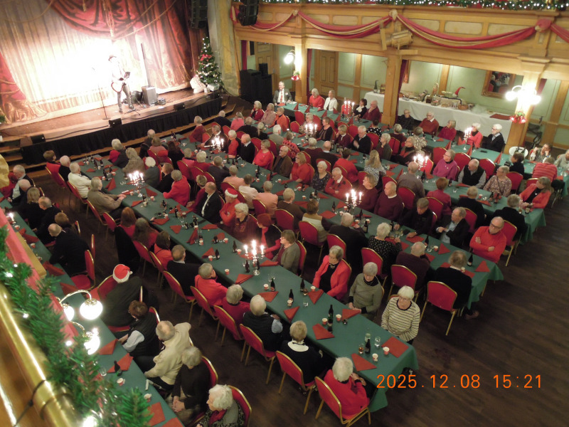 Underbar underhållning och jättebra julbordslunch
