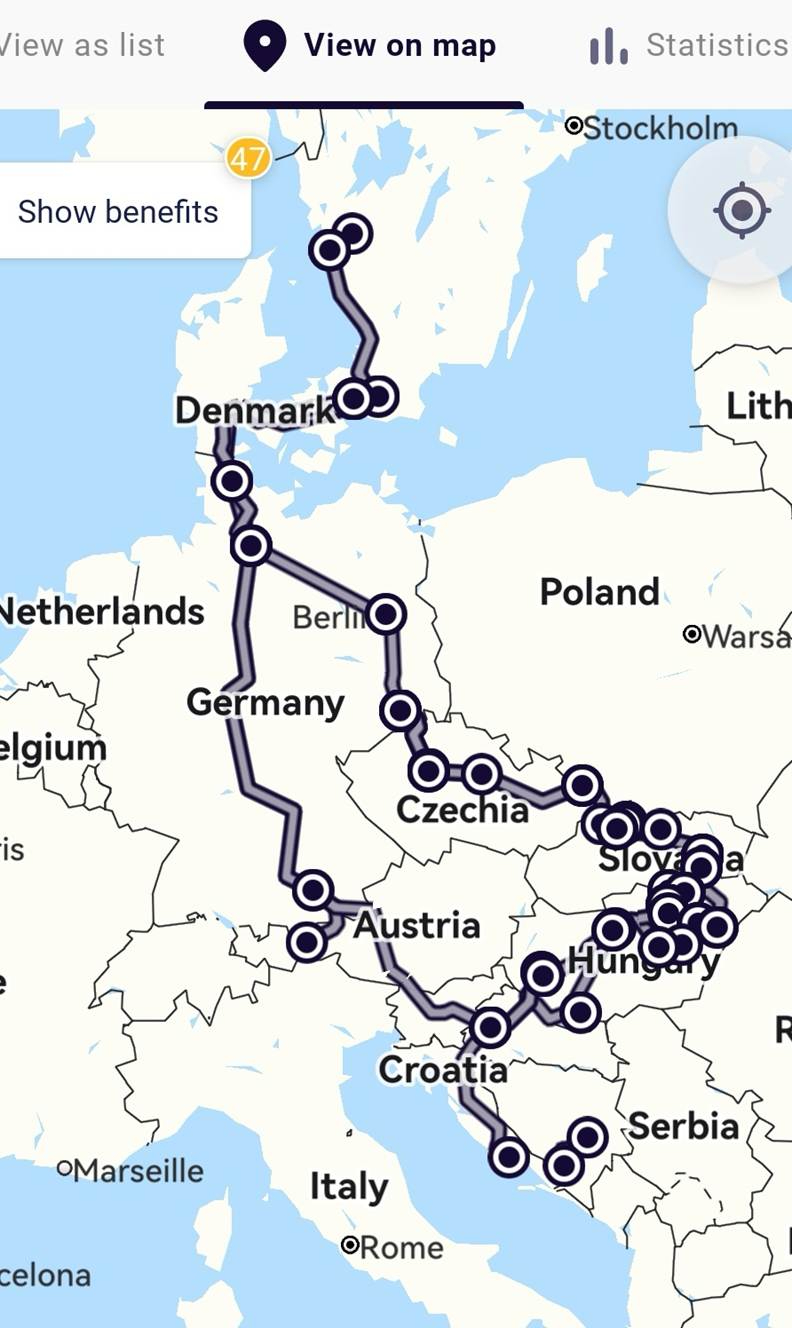 Tågluffarträff i Tranemo