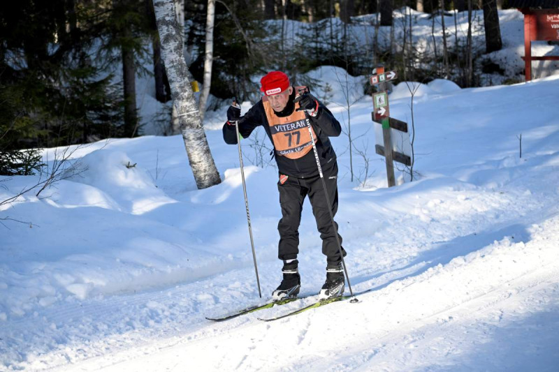 Gösta har åkt Vasaloppet 61 gånger!