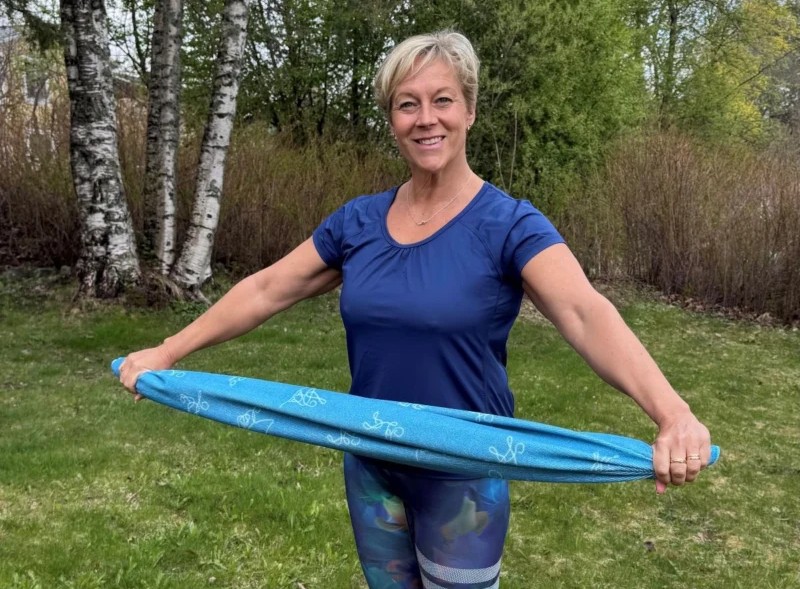 Rörlighet med handduk